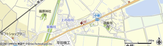 滋賀県野洲市小堤339周辺の地図