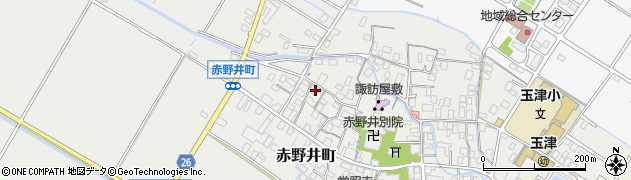 滋賀県守山市赤野井町606周辺の地図