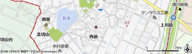 愛知県愛知郡東郷町春木西前6周辺の地図
