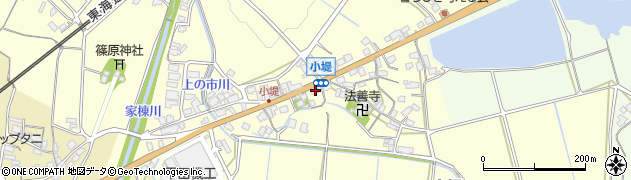 滋賀県野洲市小堤323周辺の地図