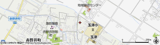 滋賀県守山市赤野井町62周辺の地図