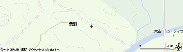 岡山県美作市粟野1391周辺の地図