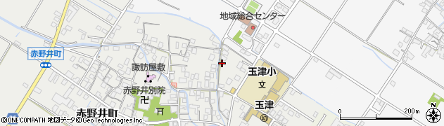 滋賀県守山市赤野井町61周辺の地図