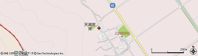 滋賀県東近江市上羽田町1463周辺の地図