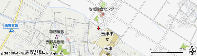 滋賀県守山市赤野井町70周辺の地図
