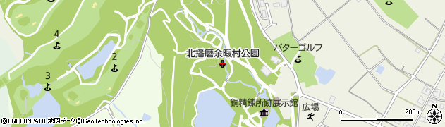 多可町北播磨余暇村公園周辺の地図
