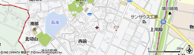 愛知県愛知郡東郷町春木西前3周辺の地図