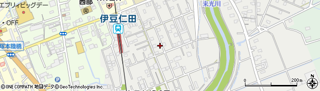 静岡県田方郡函南町仁田191-2周辺の地図