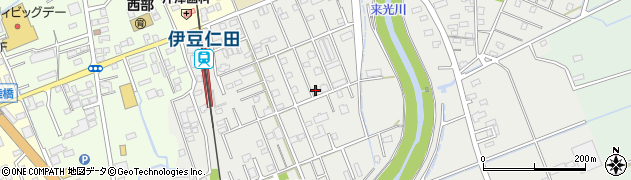 静岡県田方郡函南町仁田191-41周辺の地図