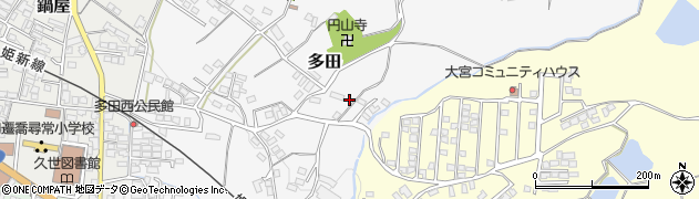 岡山県真庭市多田92周辺の地図