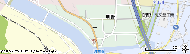 兵庫県丹波篠山市明野182周辺の地図