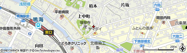 愛知県名古屋市緑区鳴海町上中町18周辺の地図