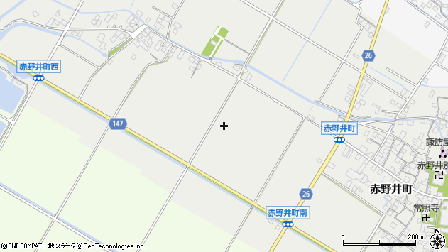 〒524-0061 滋賀県守山市赤野井町の地図