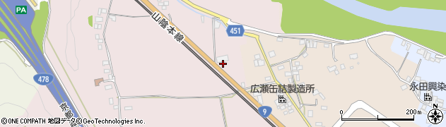 京都府南丹市八木町八木嶋（朝倉）周辺の地図