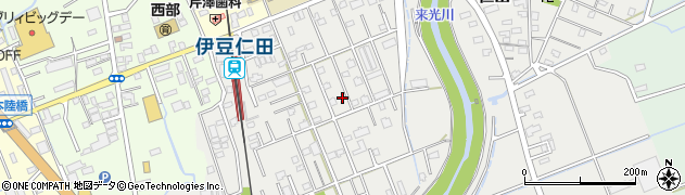 静岡県田方郡函南町仁田191-4周辺の地図