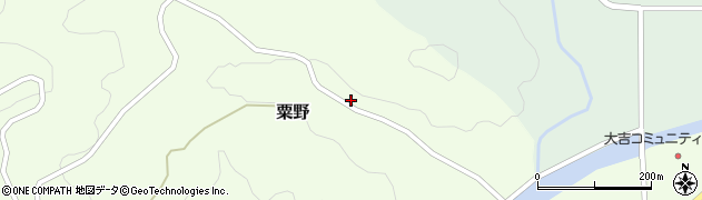 岡山県美作市粟野1377周辺の地図