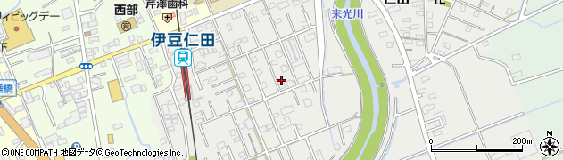 静岡県田方郡函南町仁田191-52周辺の地図