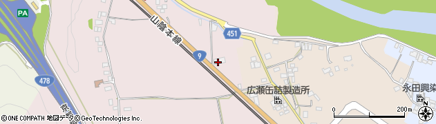 京都府南丹市八木町八木嶋（上柳ケ坪）周辺の地図