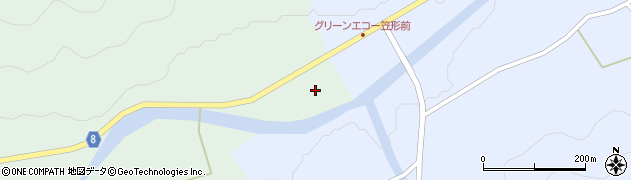 兵庫県神崎郡神河町山田818周辺の地図