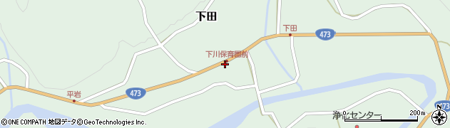 サラダ館東栄店周辺の地図