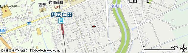 静岡県田方郡函南町仁田191-56周辺の地図