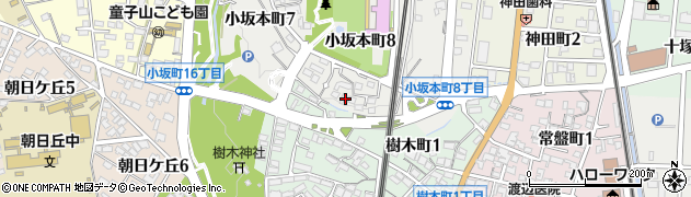 愛知県豊田市小坂本町8丁目85周辺の地図