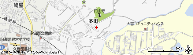 岡山県真庭市多田95周辺の地図