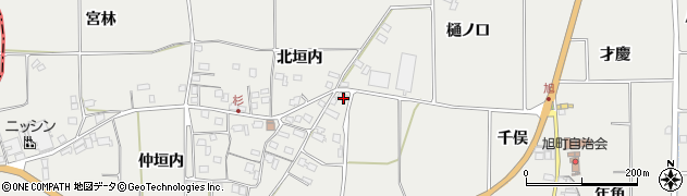 京都府亀岡市旭町樋ノ口周辺の地図