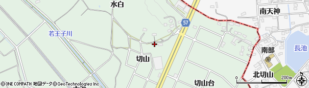 愛知県豊明市沓掛町切山157周辺の地図