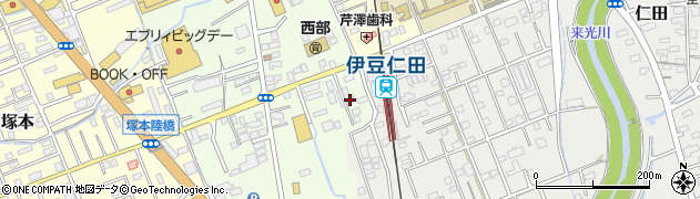 静岡県田方郡函南町間宮614-5周辺の地図