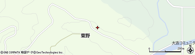 岡山県美作市粟野1384周辺の地図