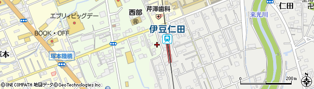 静岡県田方郡函南町間宮613周辺の地図