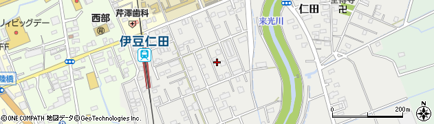 静岡県田方郡函南町仁田191-53周辺の地図