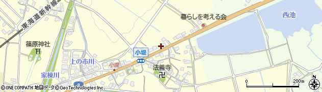 滋賀県野洲市小堤301周辺の地図
