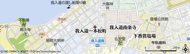 静岡県沼津市我入道一本松町周辺の地図