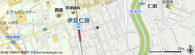 静岡県田方郡函南町仁田191-7周辺の地図