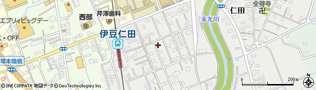 静岡県田方郡函南町仁田191-57周辺の地図