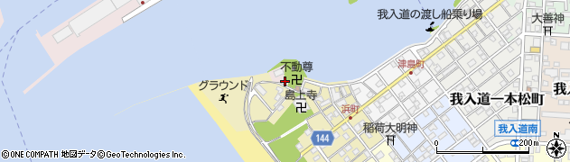 静岡県沼津市我入道浜方周辺の地図