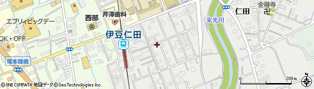 静岡県田方郡函南町仁田191-15周辺の地図