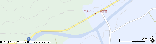 兵庫県神崎郡神河町山田807周辺の地図