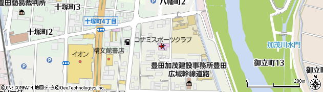 コナミスポーツクラブ　豊田周辺の地図