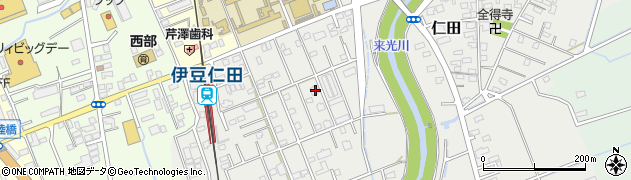静岡県田方郡函南町仁田191-6周辺の地図