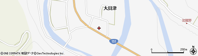 愛知県東栄町（北設楽郡）中設楽周辺の地図