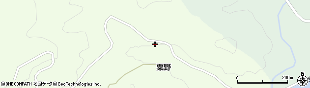 岡山県美作市粟野1318周辺の地図