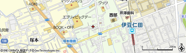 静岡県田方郡函南町間宮549-11周辺の地図