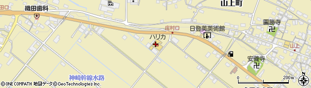 ハリカ永源寺店周辺の地図