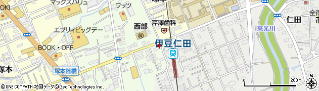 静岡県田方郡函南町間宮613-3周辺の地図