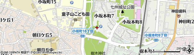 愛知県豊田市小坂本町7丁目周辺の地図