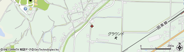 岡山県津山市高野本郷1618周辺の地図