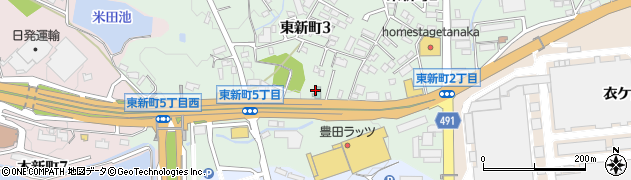 ＡＢホテル豊田元町周辺の地図